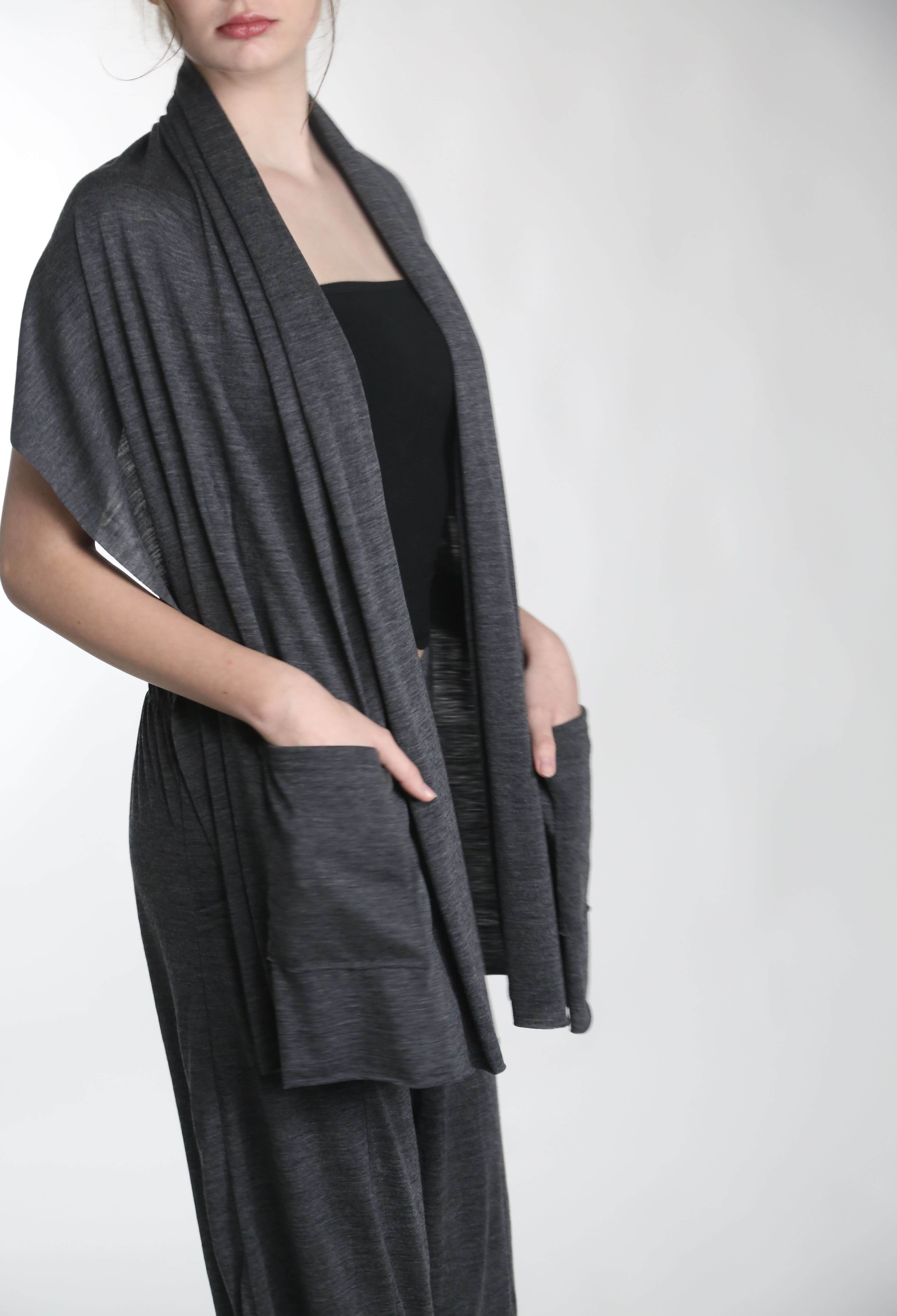 Merino Wool Pocket Wrap
