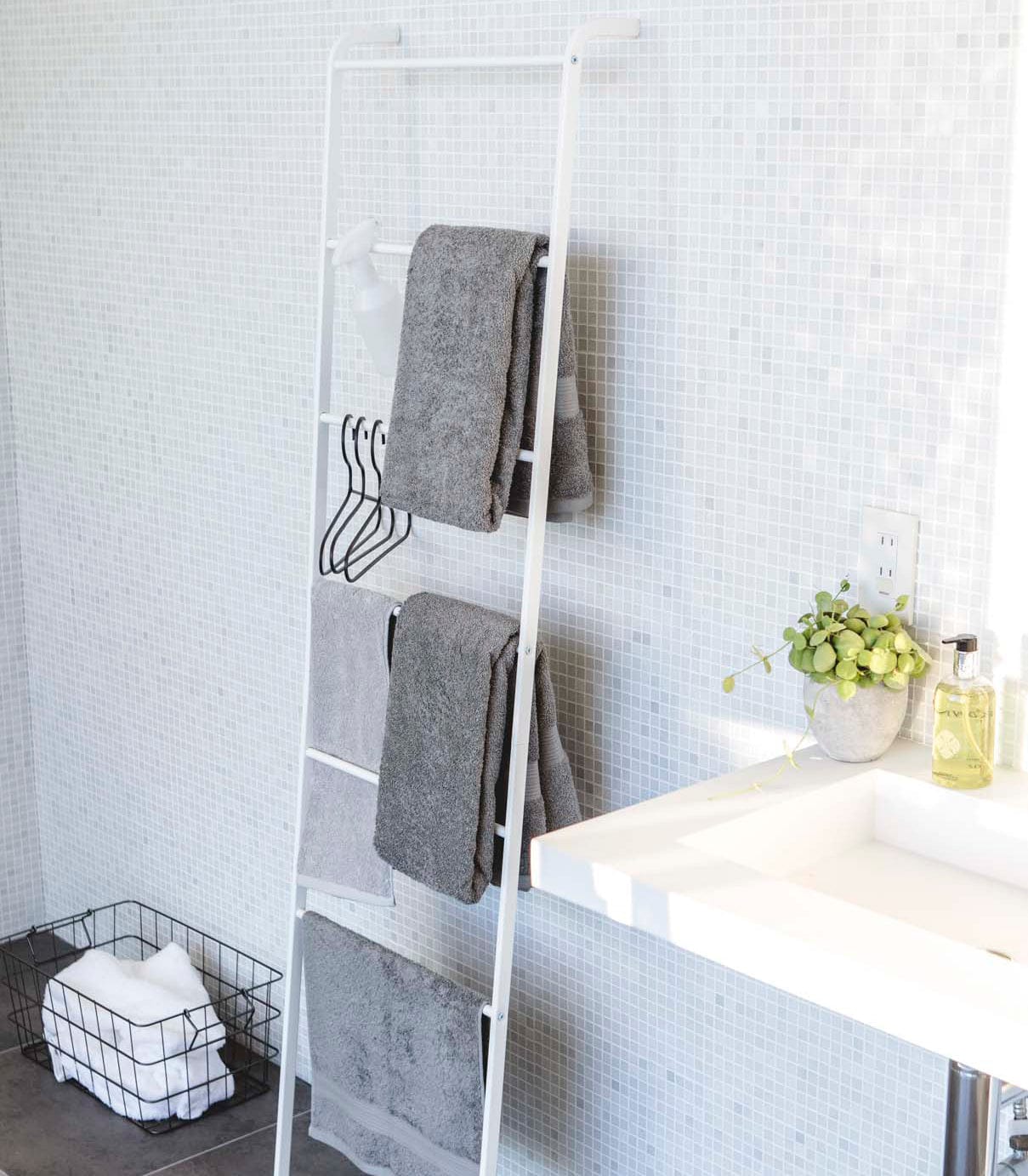 Leaning Storage Ladder (63" H)  - Steel