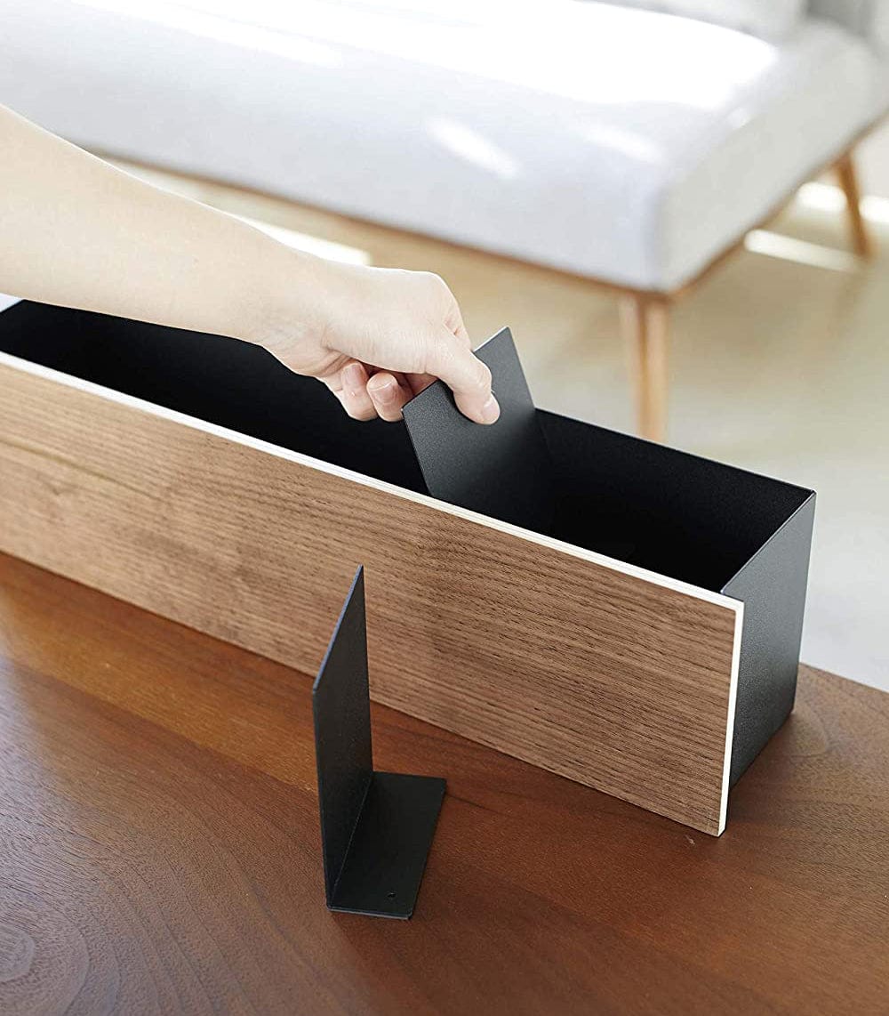 Desk Organizer - Large - Steel + Wood