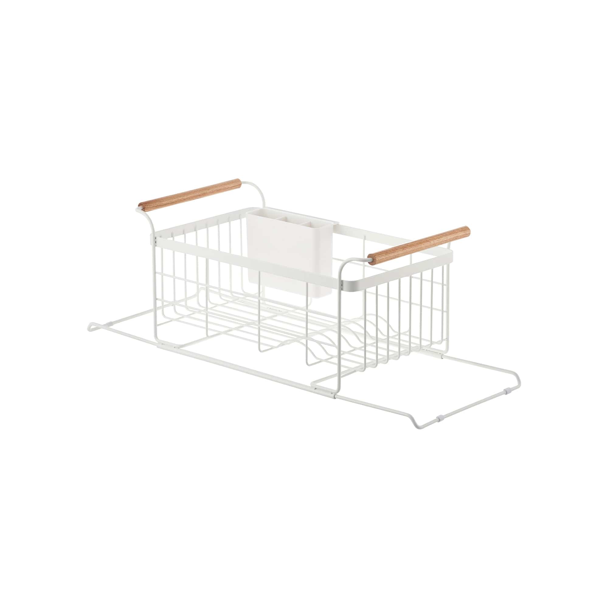 Over-the-Sink Dish Rack - Steel + Wood