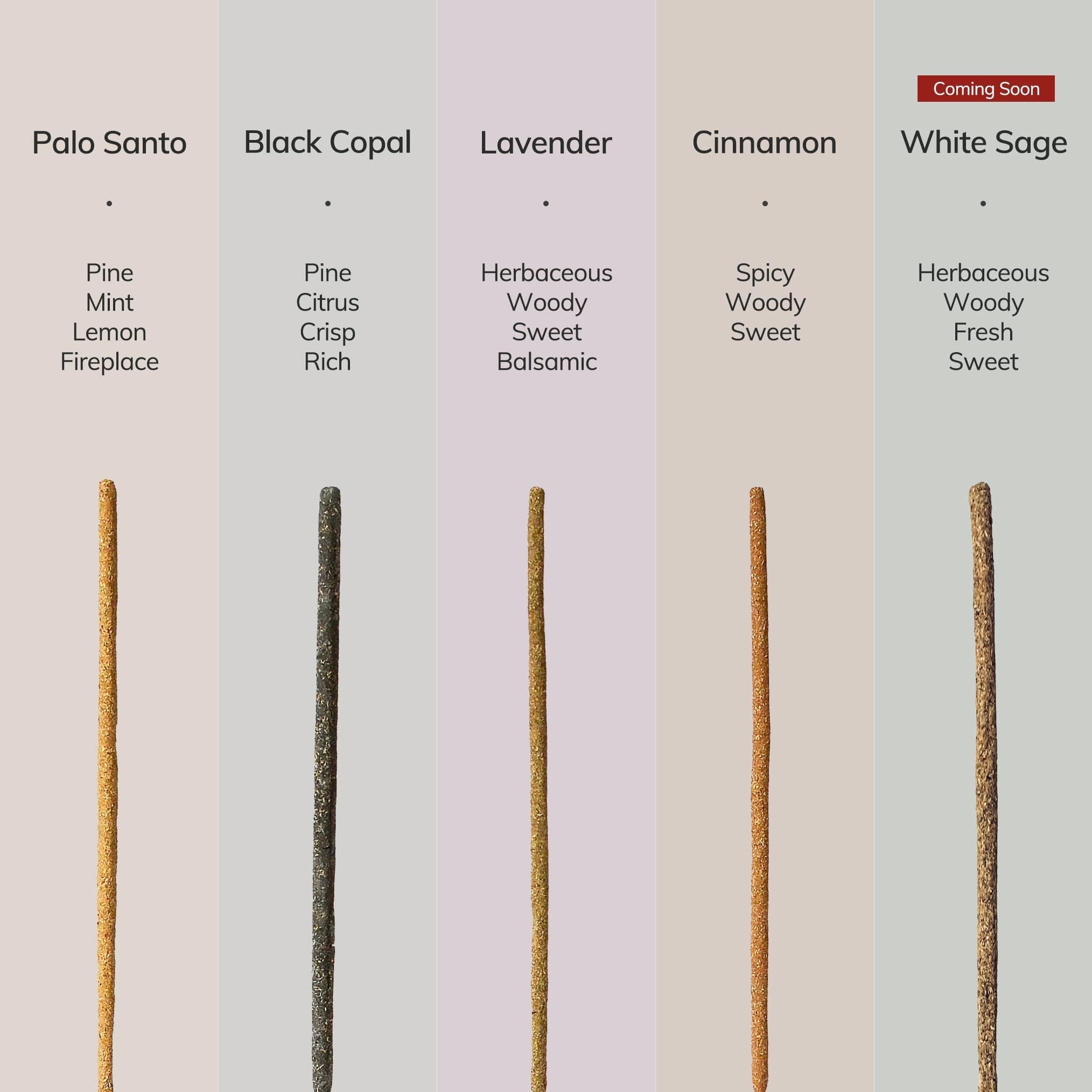 Types of Incense