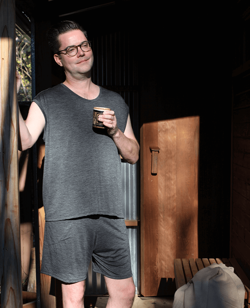 Merino Wool Mens' Sauna Shorts