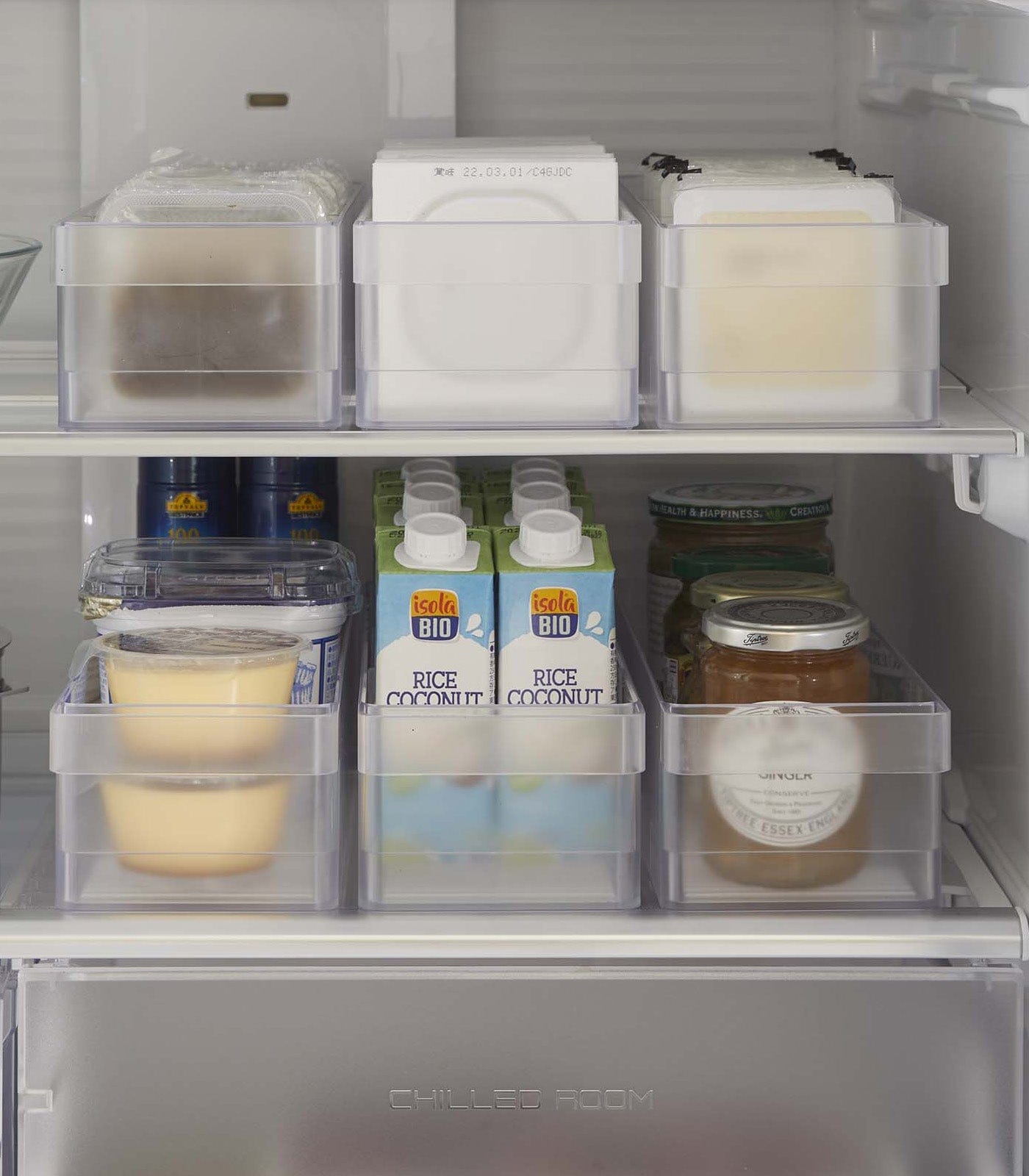 Refrigerator Organizer Bin - Two Styles
