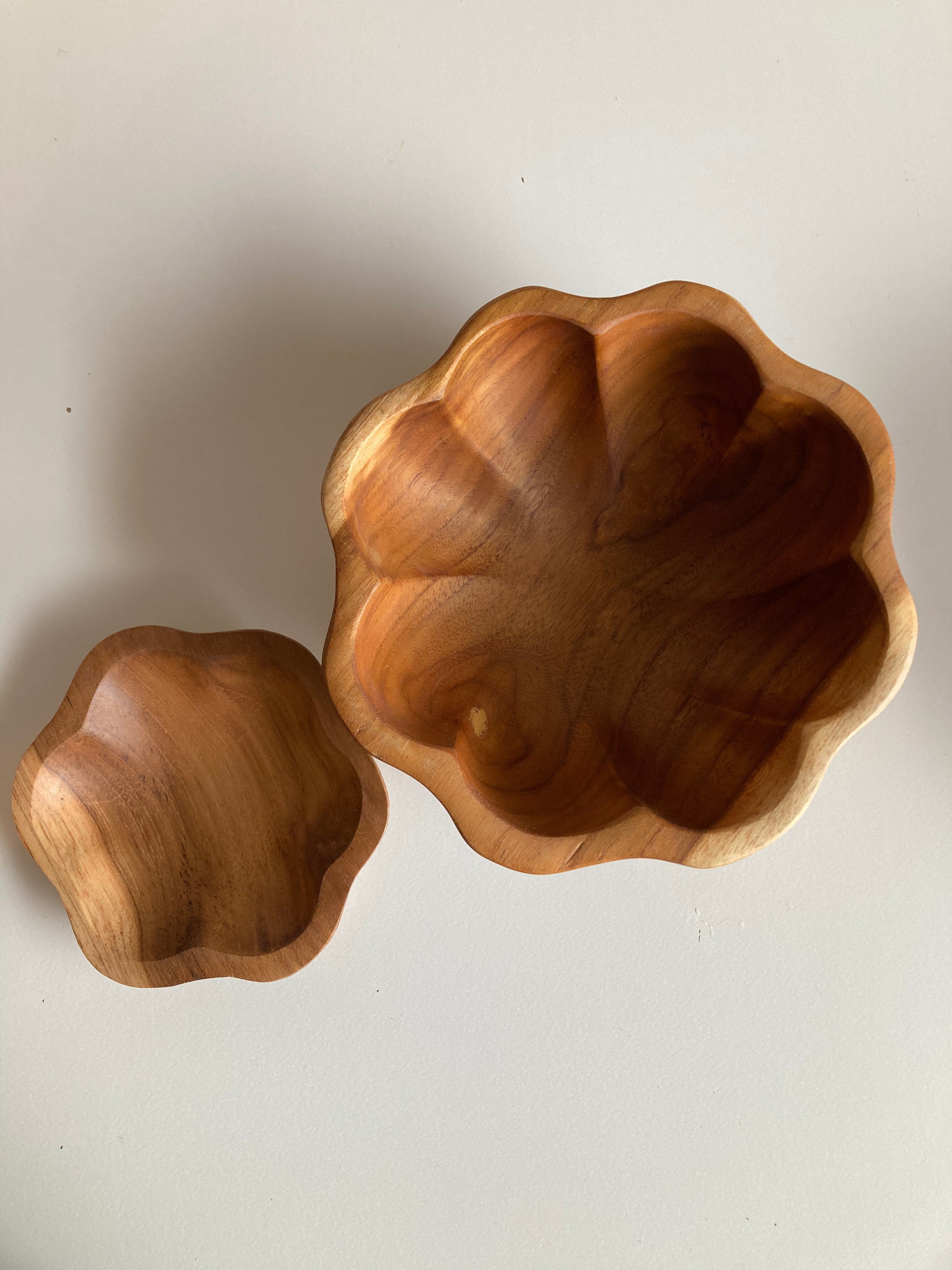 Flora Teak Bowl