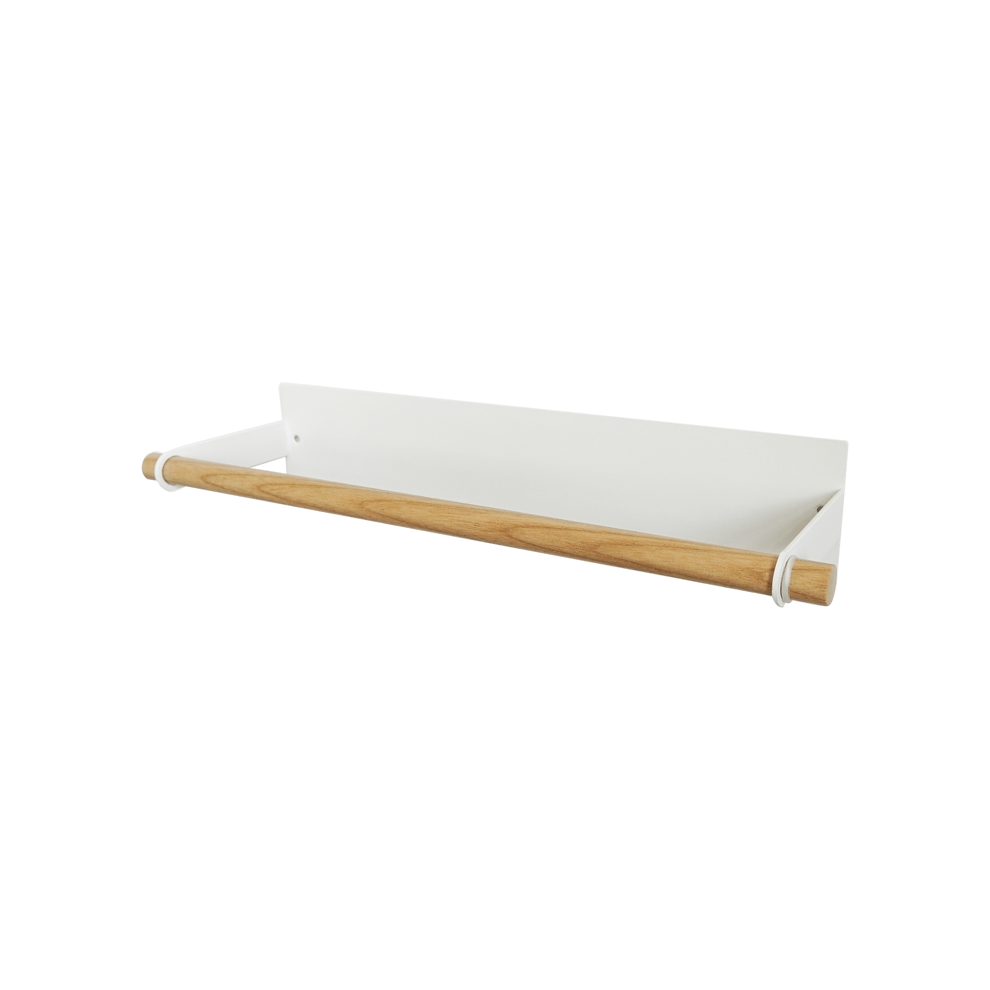 Magnetic Kitchen Towel Hanger - Two Sizes - Steel + Wood