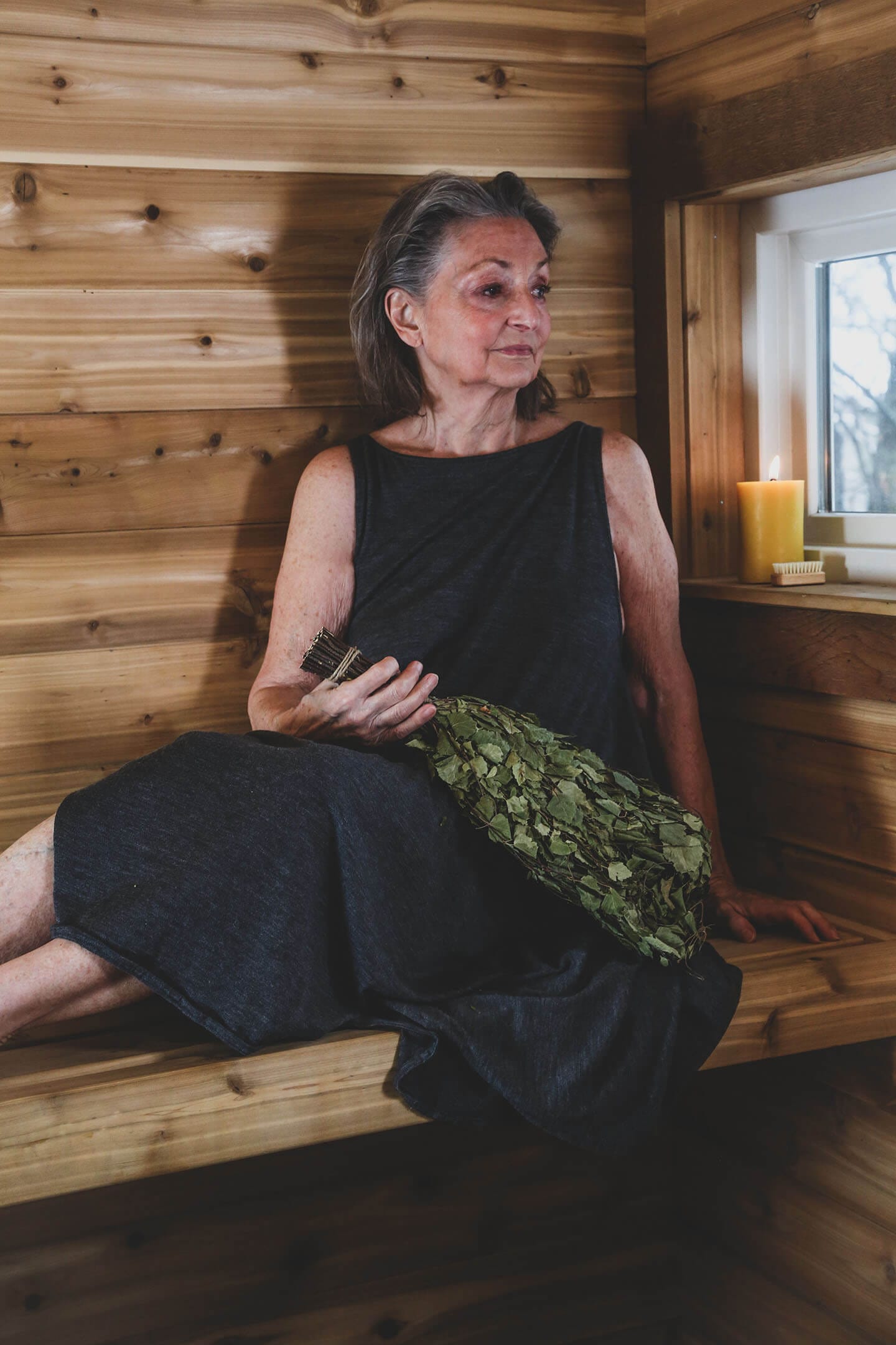 Merino Wool Sauna Dress