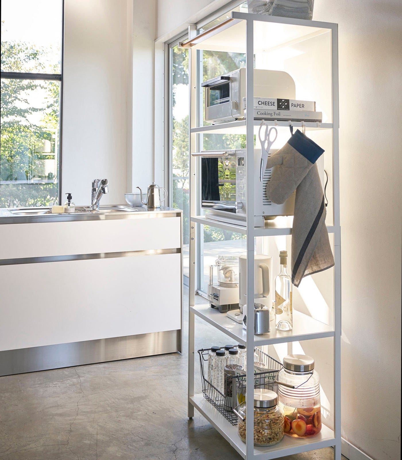 Storage Rack - 67-Inch (67" H) - Steel