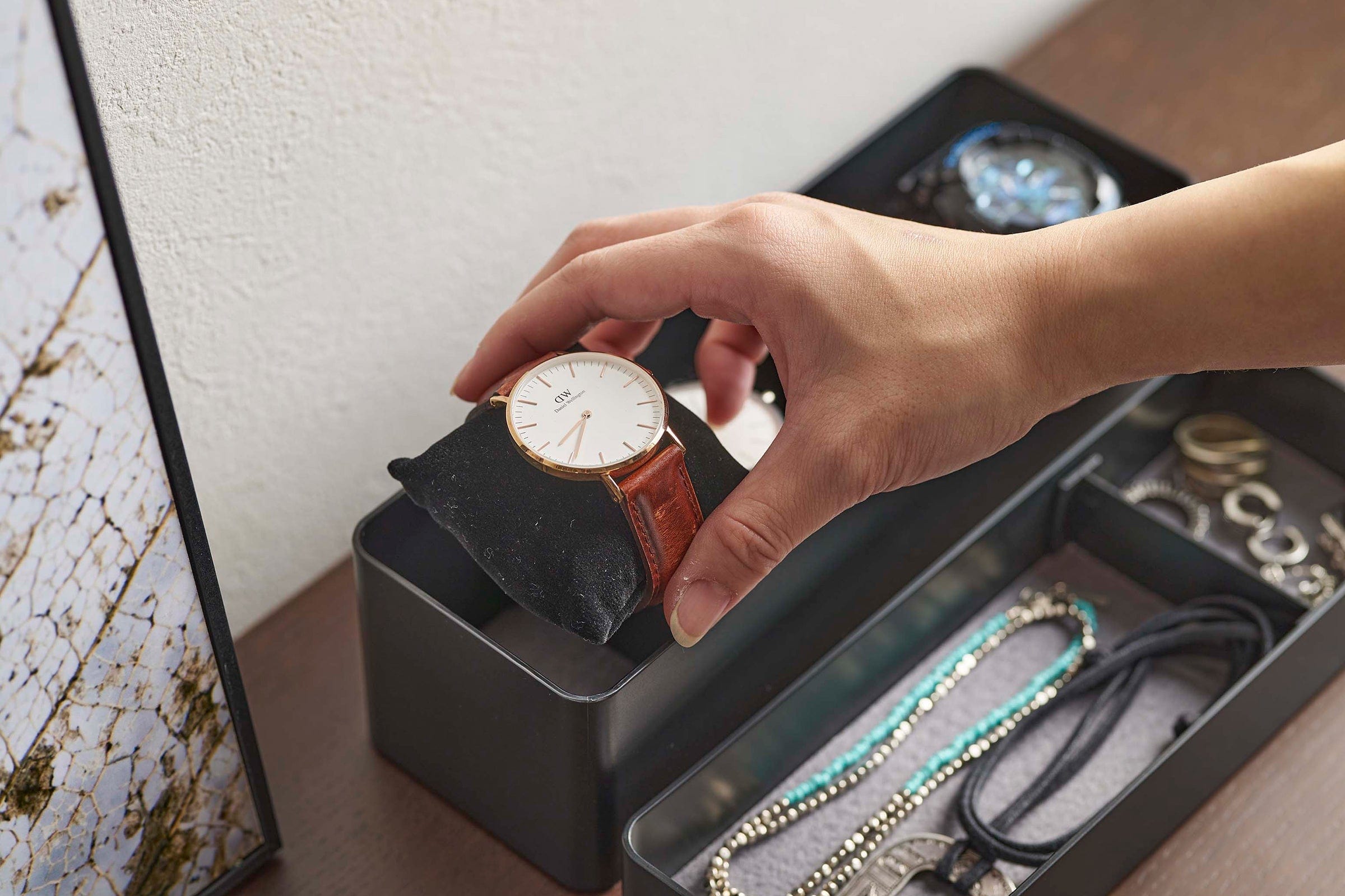 Stacking Accessories or Watches Case - Two Styles