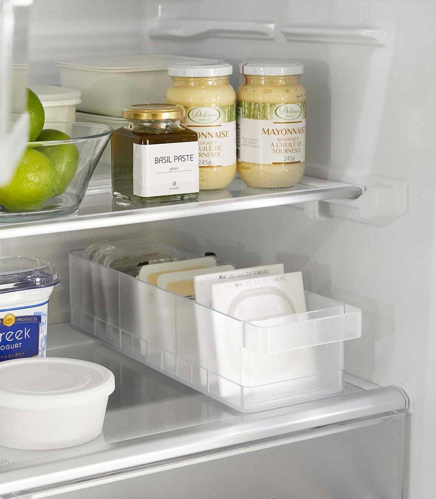 Refrigerator Organizer Bin - Two Styles