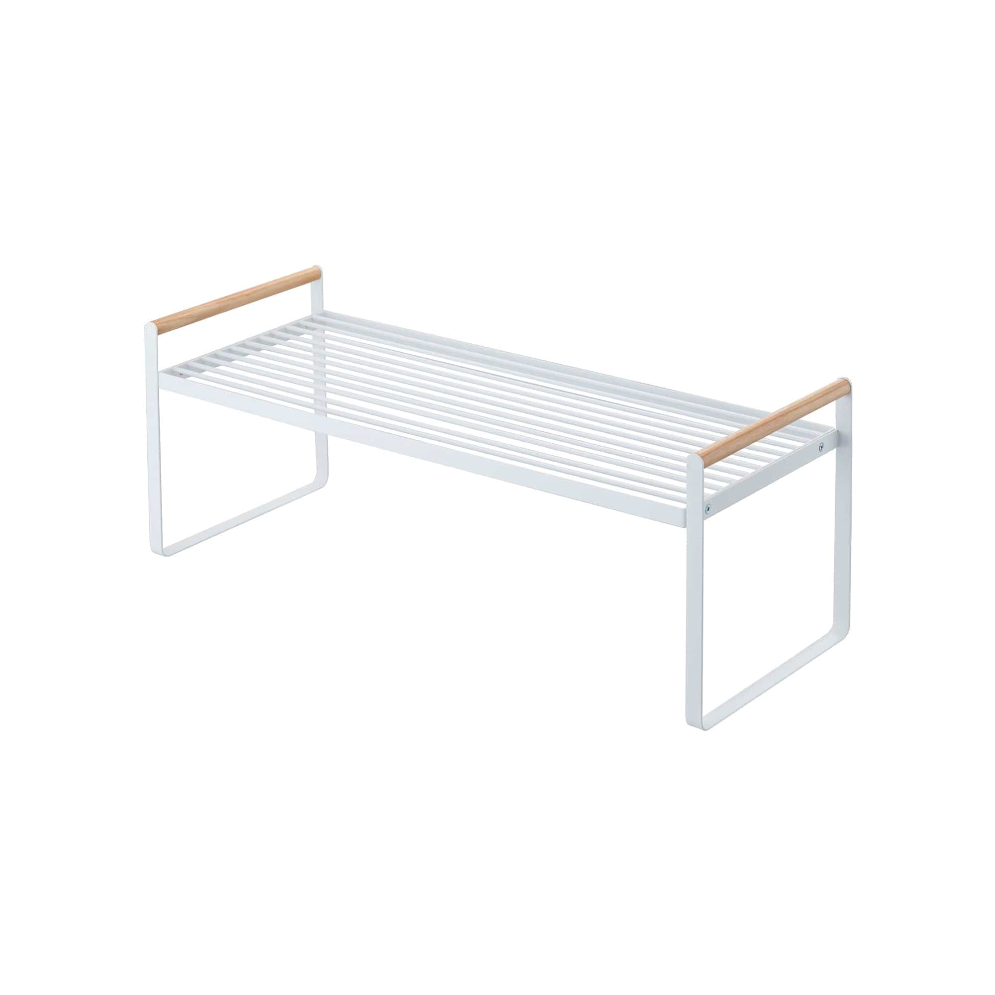 Countertop Wire Shelf - Steel + Wood