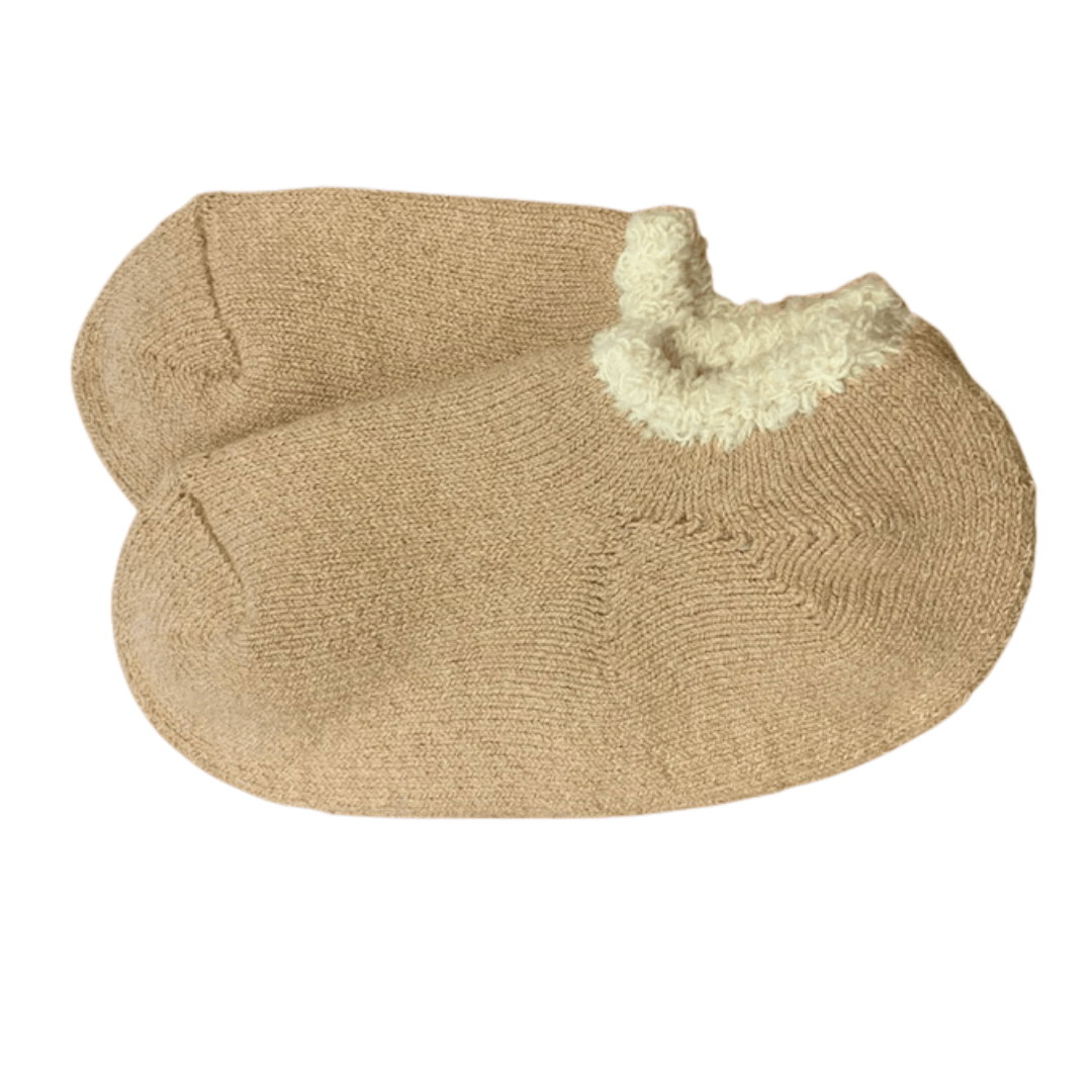 Undyed Organic Cotton Japanese Slipper Socks