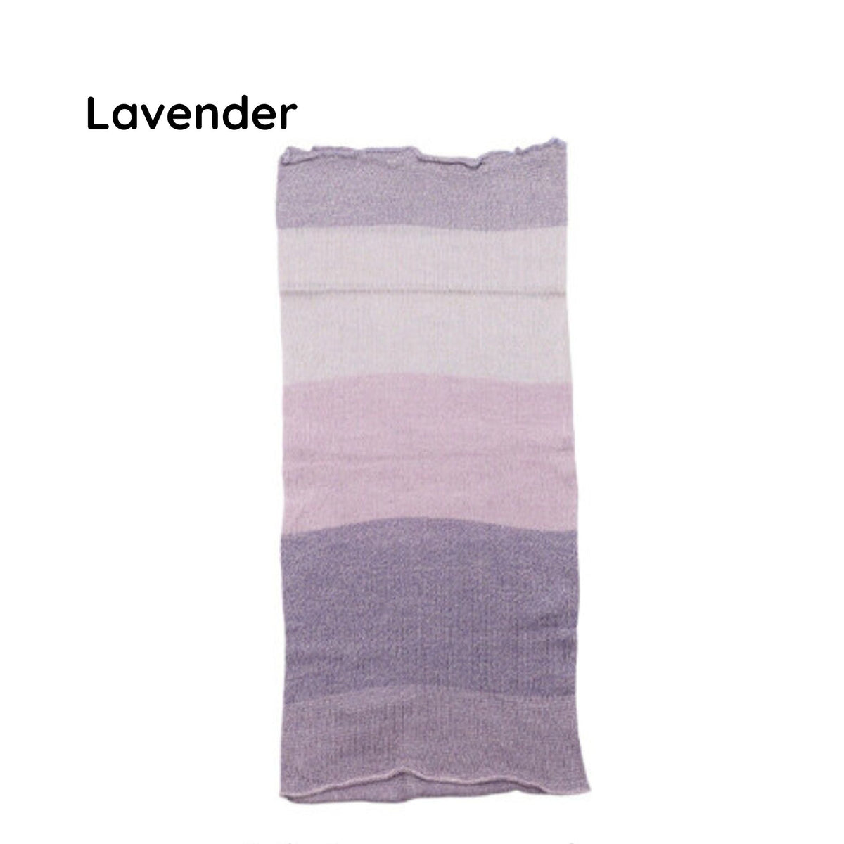 Luxurious 100% Silk Gradient Neck Warmer | Versatile & Lightweight