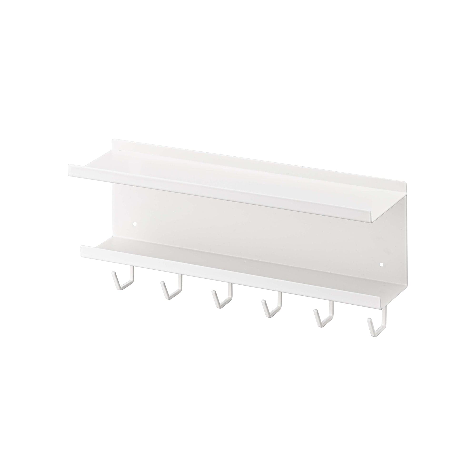 Wall-Mount Cable & Router Storage Rack - Steel