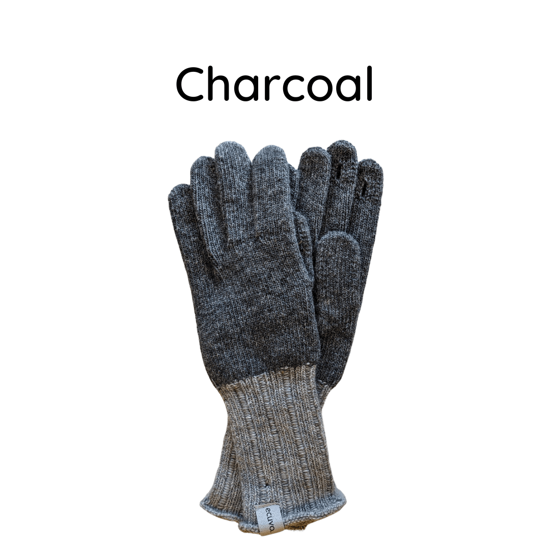 Recycled Wool Blend Japanese Winter Gloves