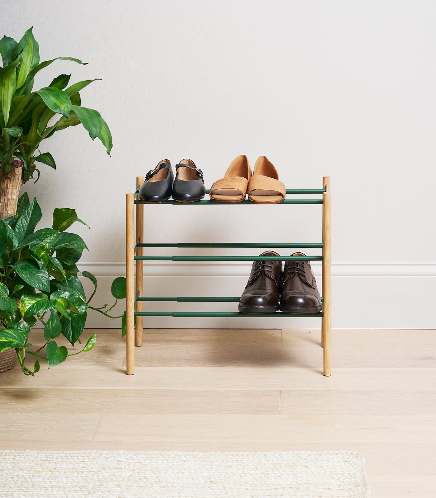 Expandable Shoe Rack (18" H) - Steel