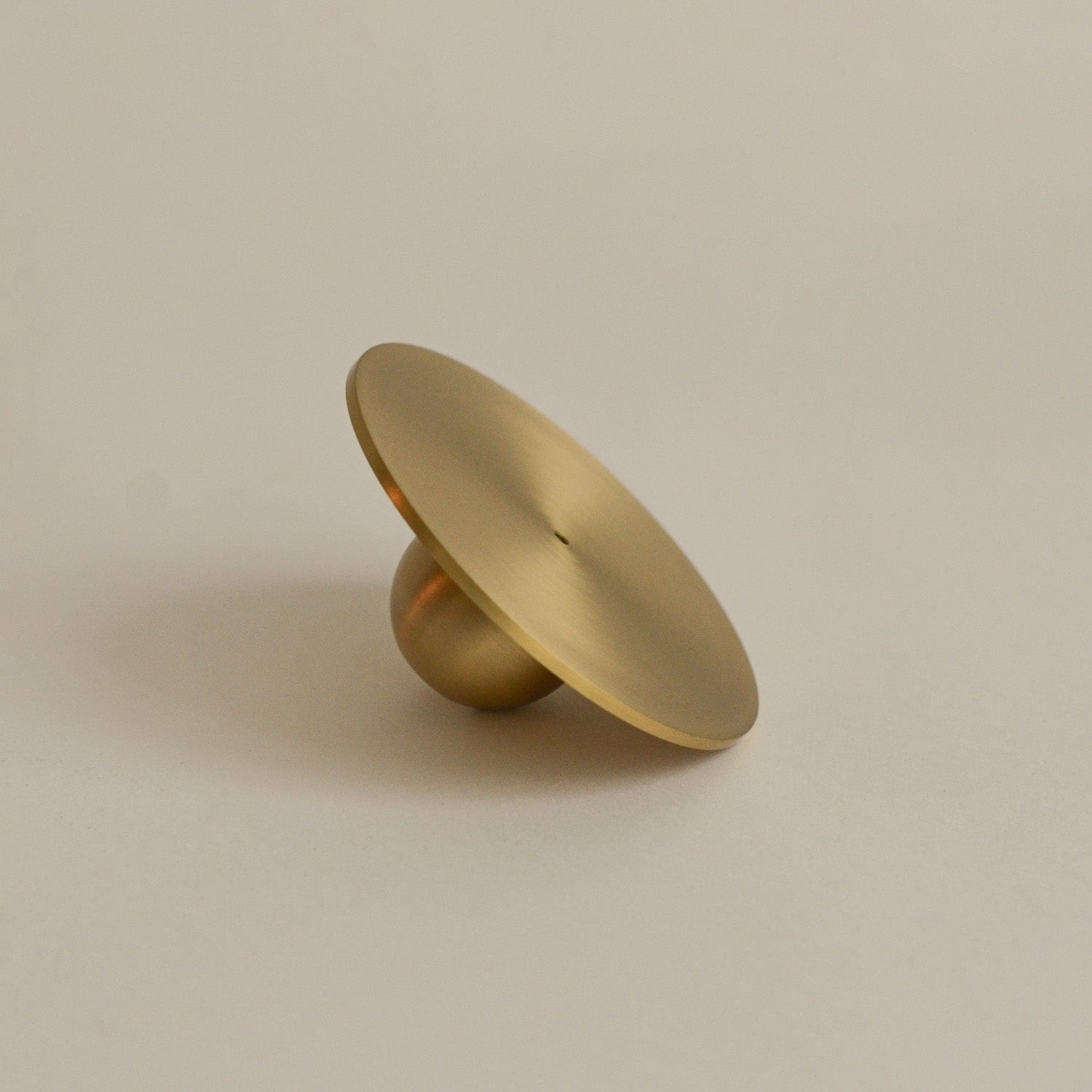 Orb Brass Incense Holder
