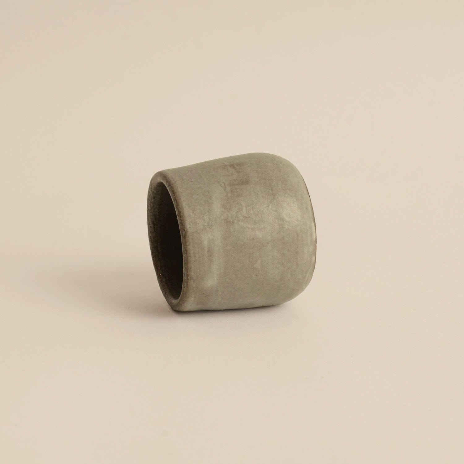 Versatile Sand Ceramic Cup Side