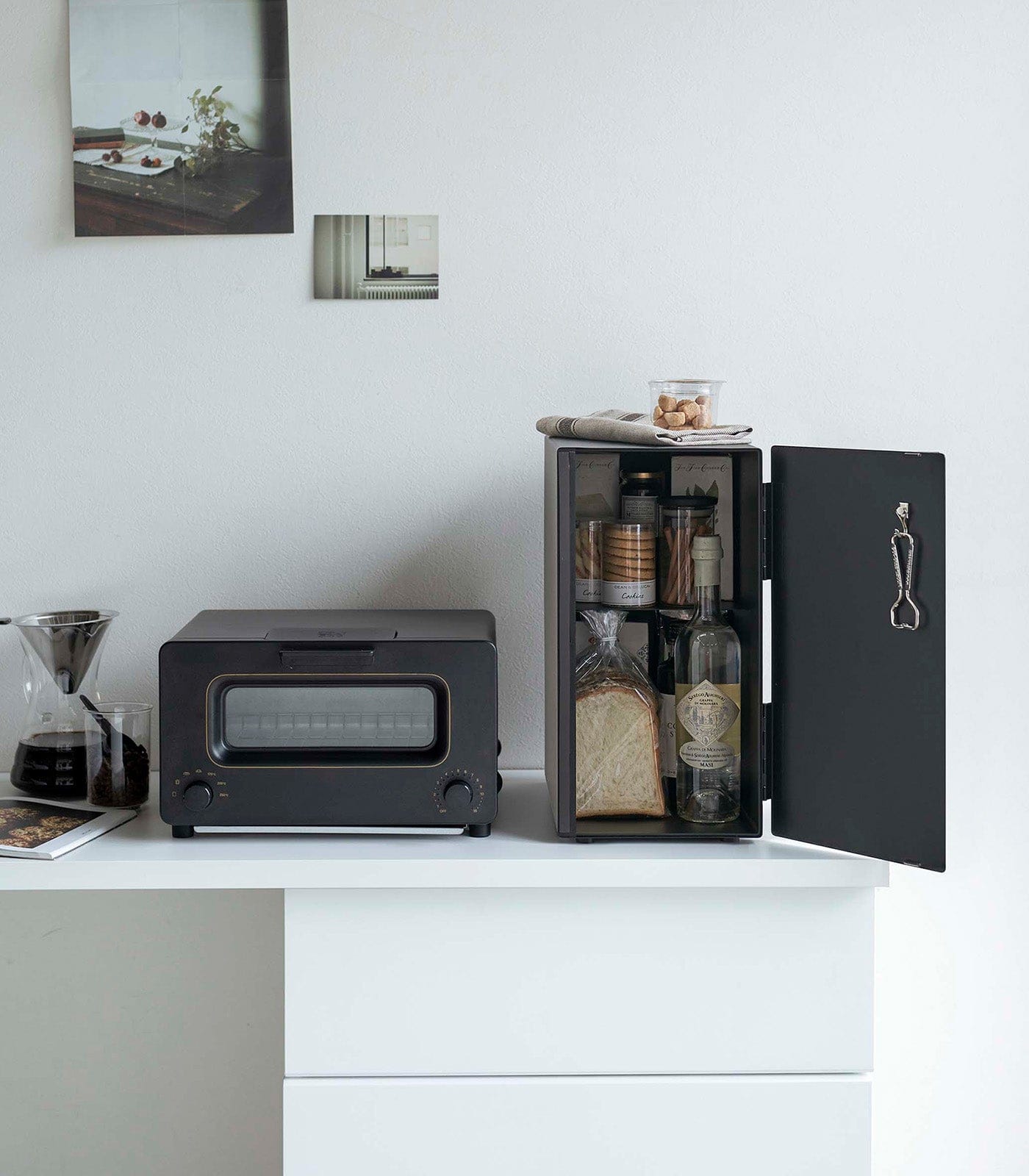 Bread Box - Vertical - Steel