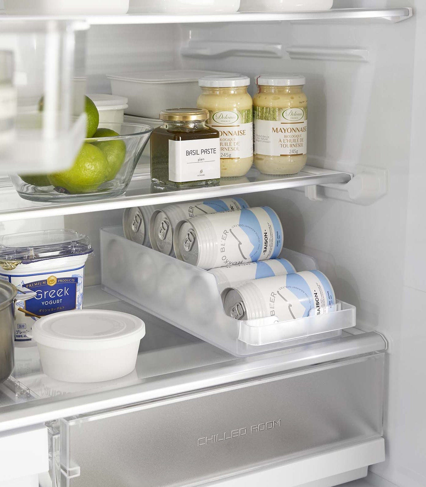 Refrigerator Organizer Bin - Two Styles