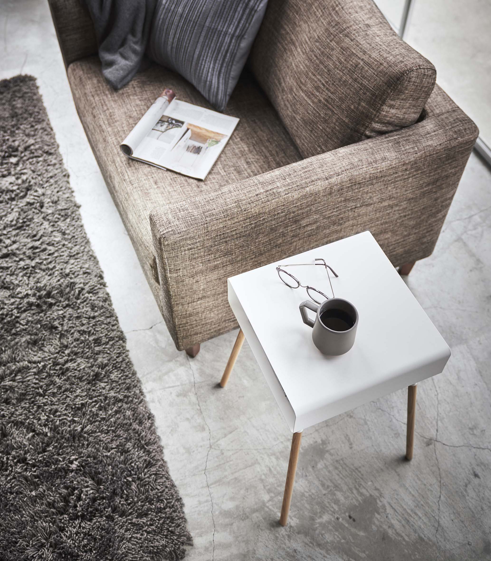 Storage Table - Two Sizes - Steel + Wood