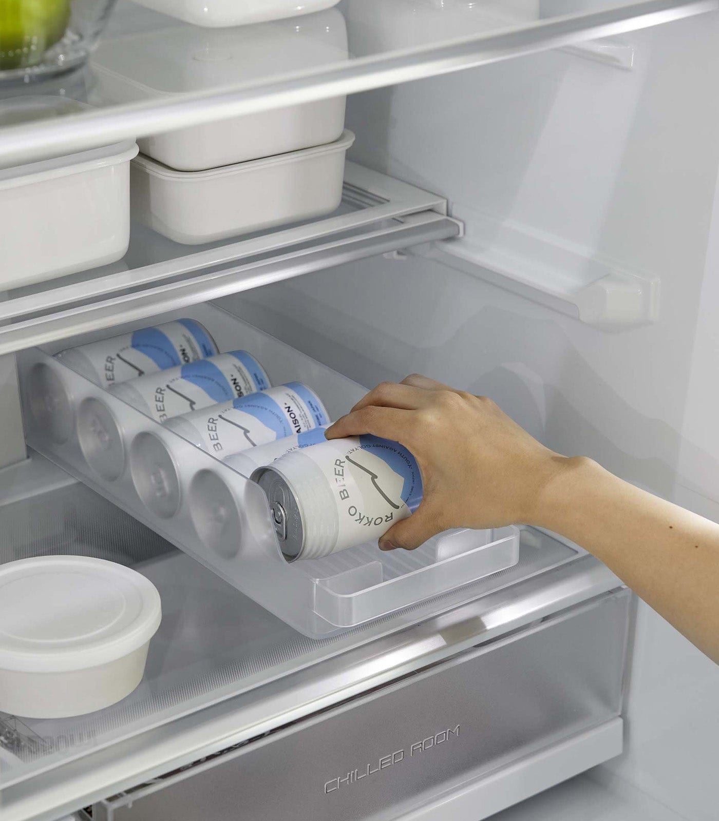 Refrigerator Organizer Bin - Two Styles