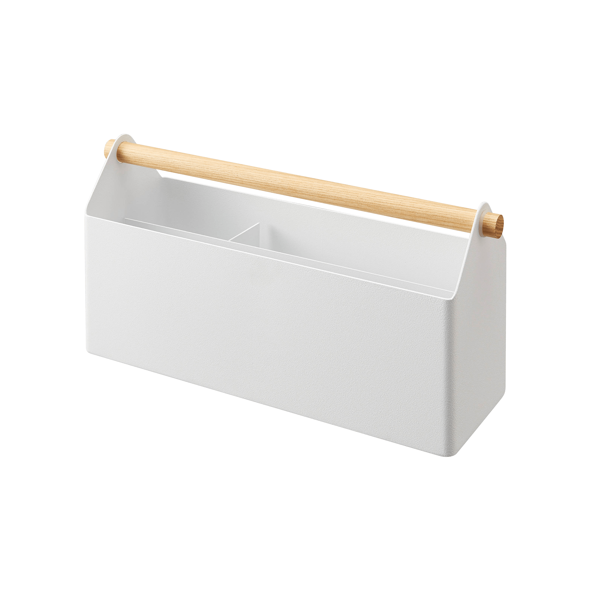 Pen + Desk Organizer - Two Sizes - Steel + Wood