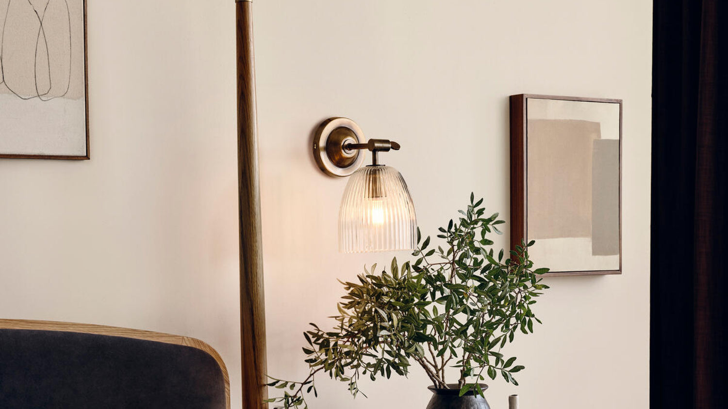 Japandi Wall Lighting Collection, shown Soho Home light