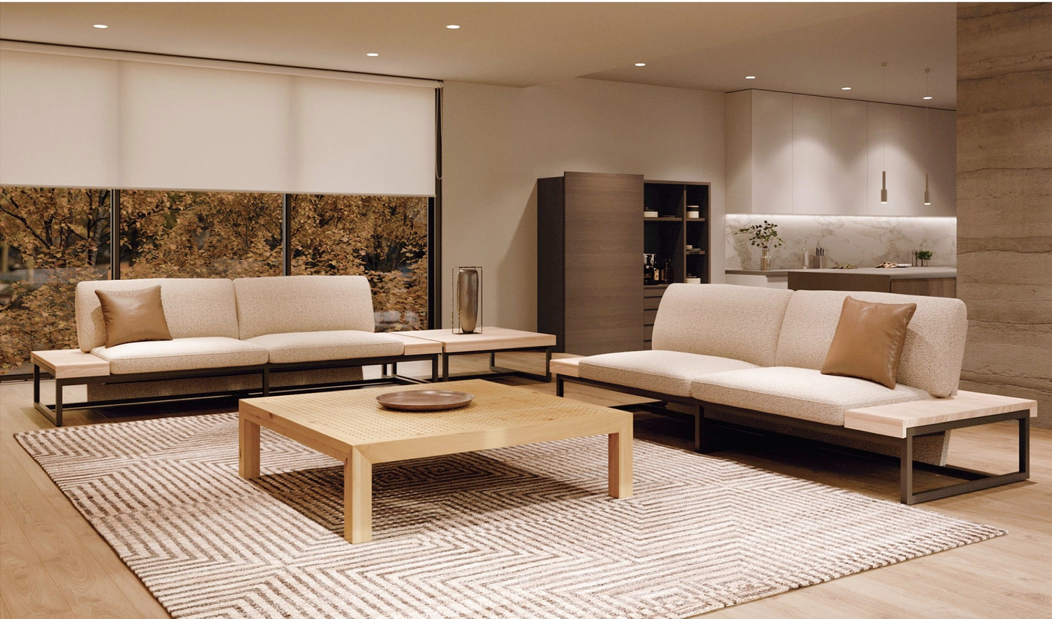 Japandi Sofas Collection, shown Castlery Sofa