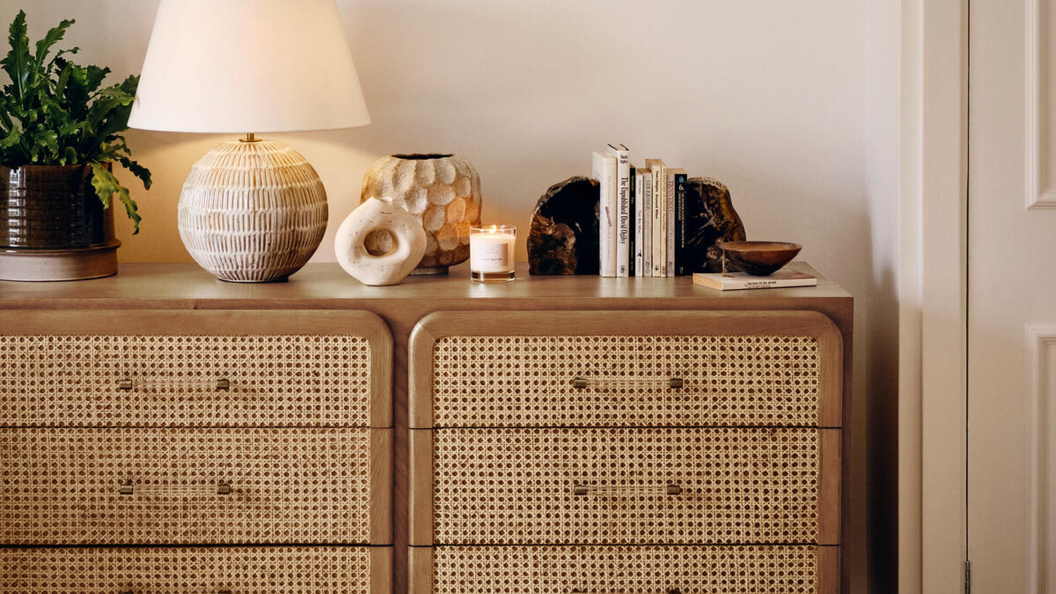 Japandi Dresser Collection, shown Soho Home 