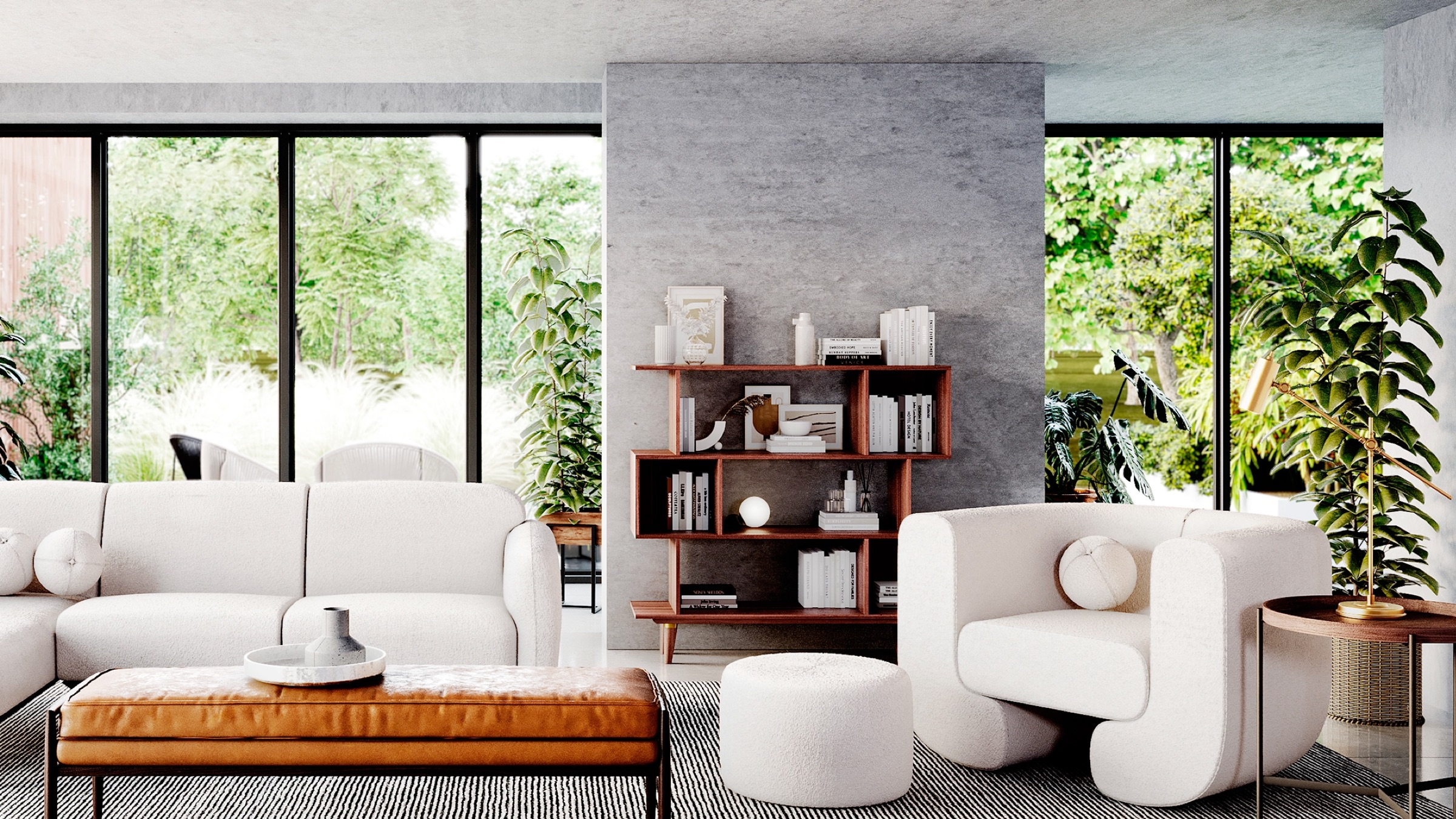 Japandi Shelving Collection, shown Kardiel