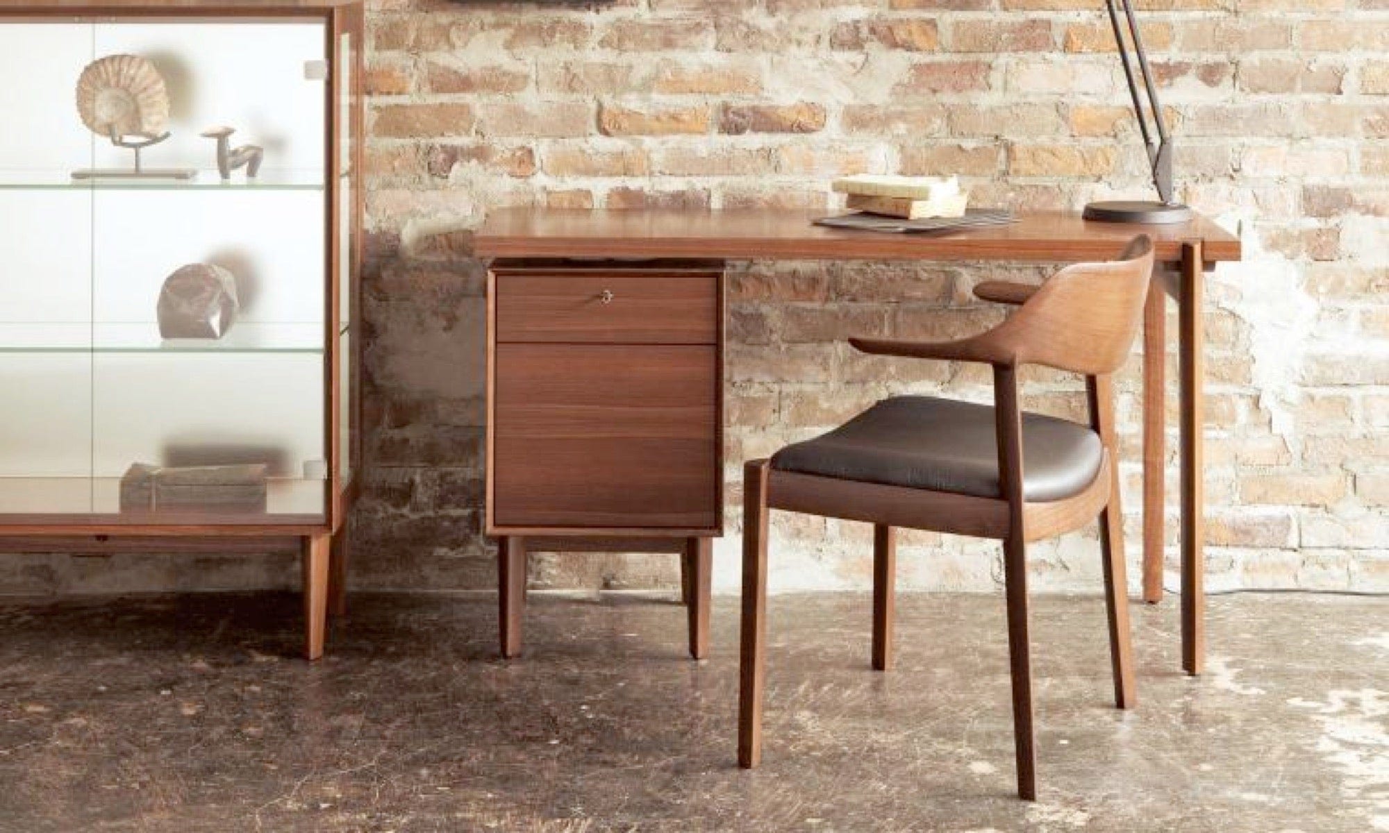 Japandi Office Desk Collection, shown Soho Home Desk