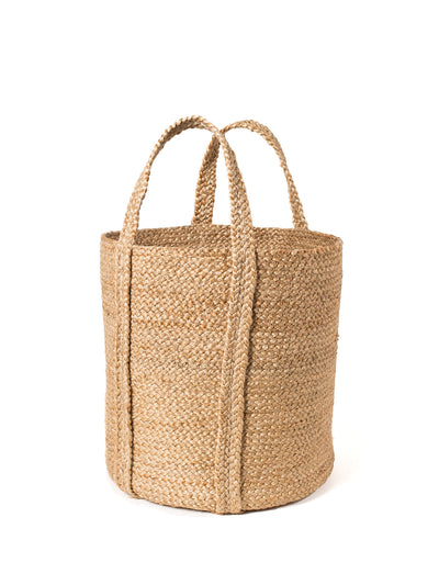 Korissa Kata Basket with Handle, single, alternate angle, white background
