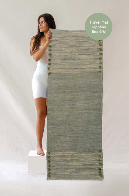 Jade &amp; Jute - Travel Yoga Mat