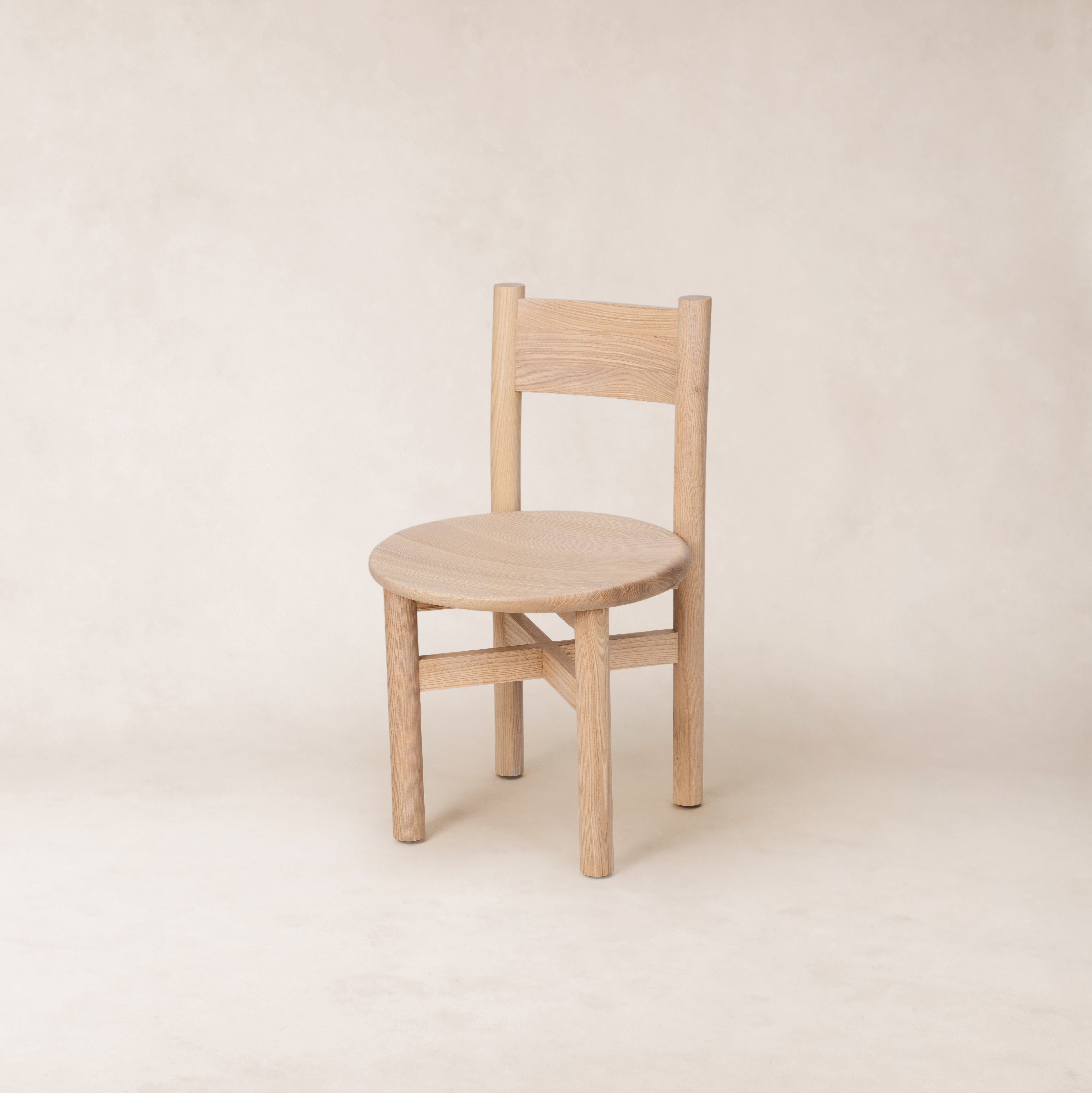 Teddy Wood Dining Chair - Natural