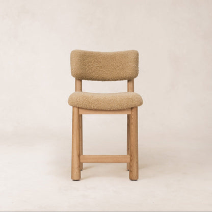Charlie Counter Stool - Camel Boucle