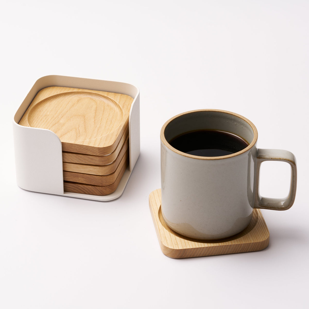 Coaster Set - Wood