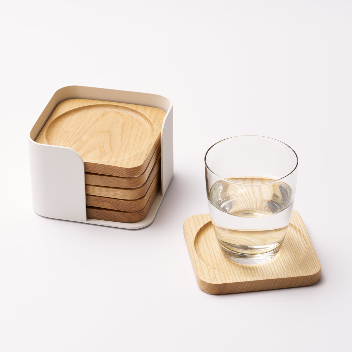 Coaster Set - Wood
