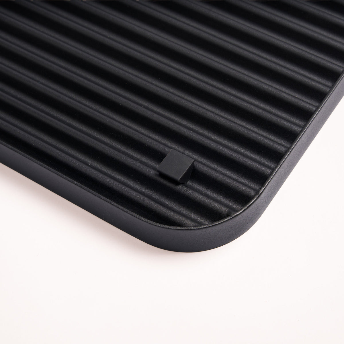 Furrow Boot Tray - Steel - Black