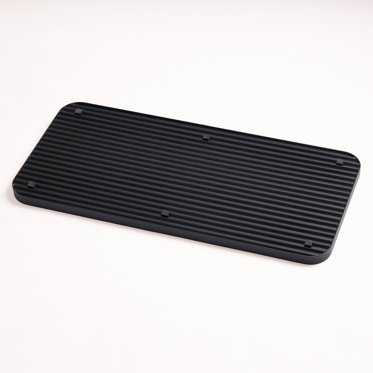 Furrow Boot Tray - Steel - Black