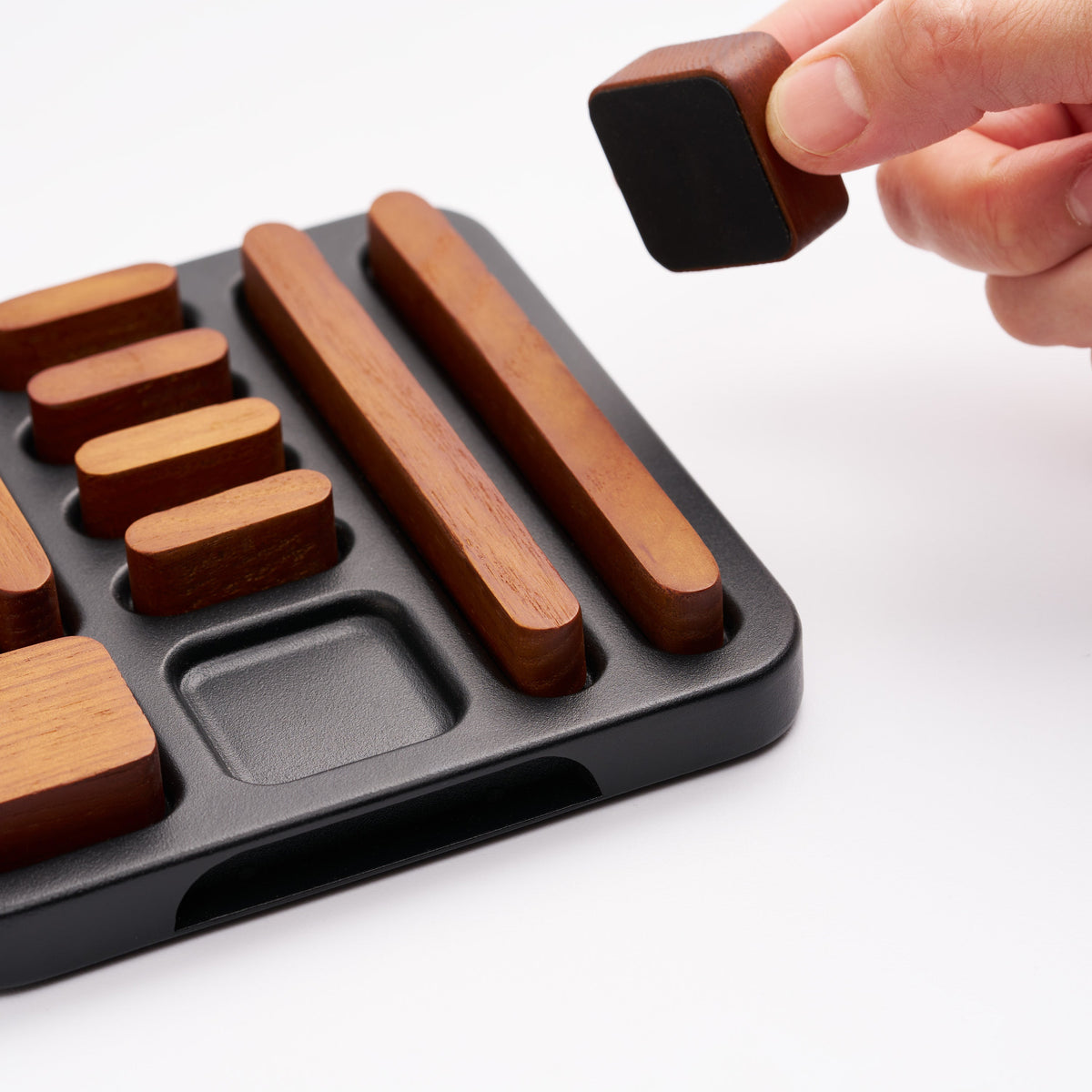 Tidy Magnet Set - Steel + Wood