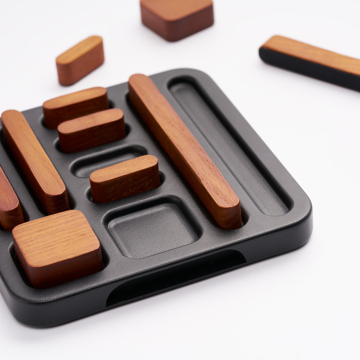 Tidy Magnet Set - Steel + Wood
