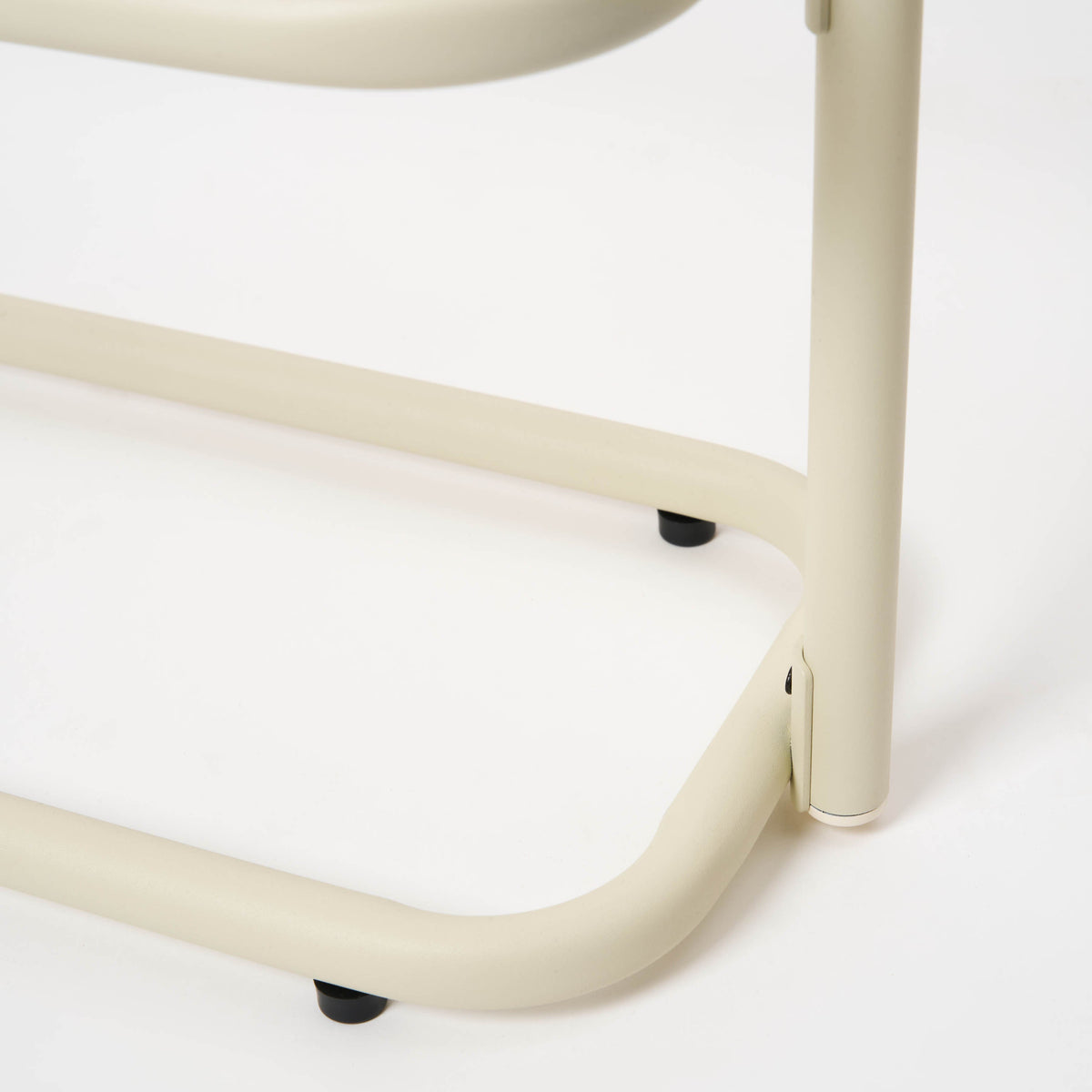 Obround Shoe Rack - Tall - Steel - Ivory
