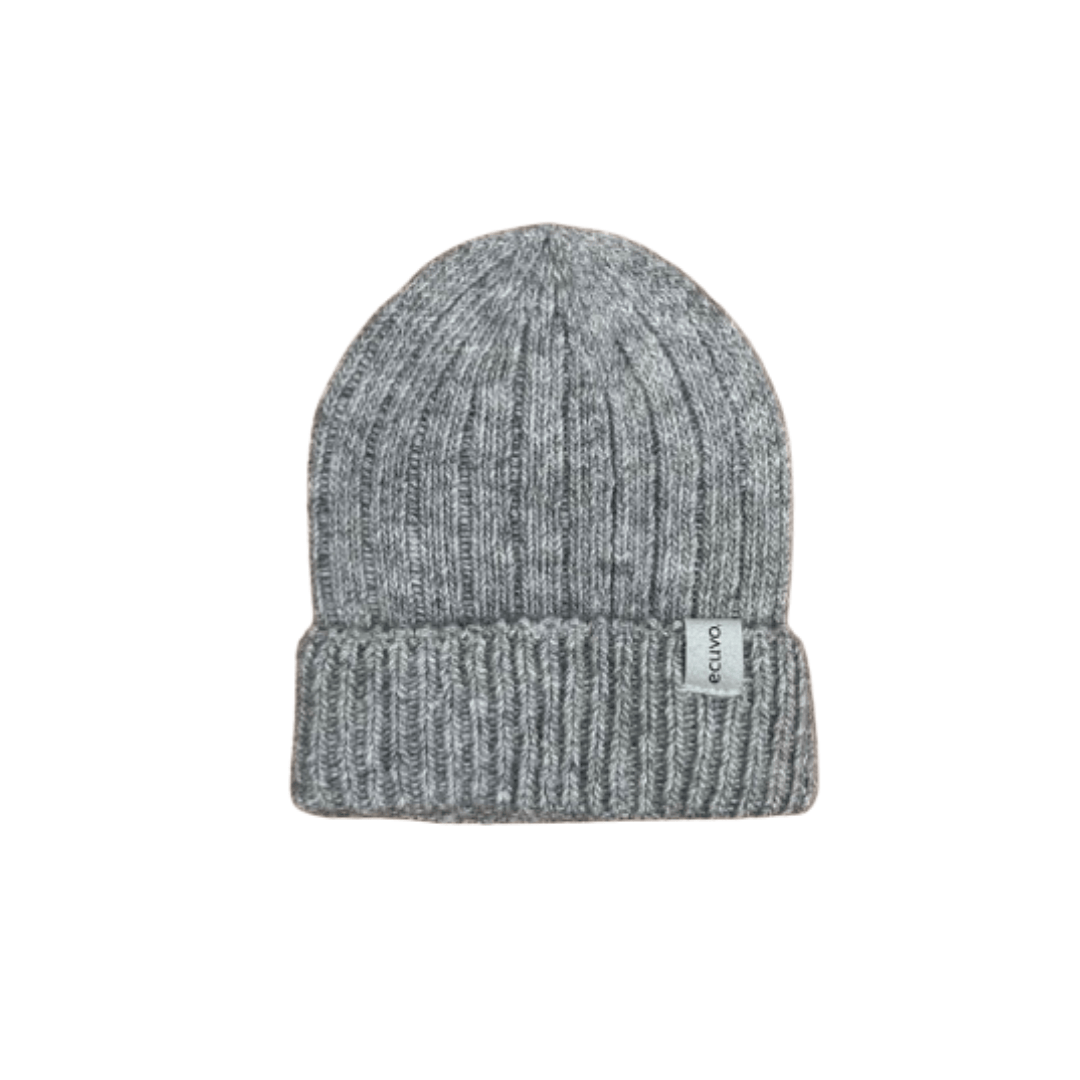 Recycled Wool-Blend Japanese Knit Beanie — Kids