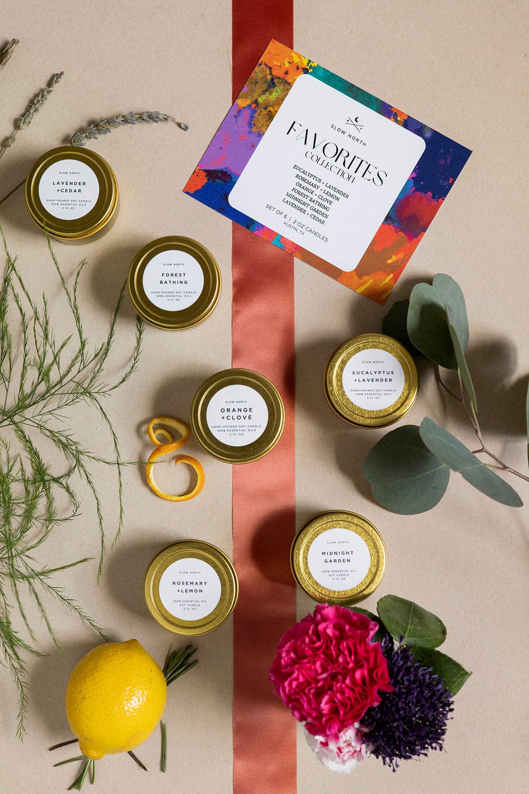 Favorites Collection - 6 Pack Soy Wax Candles