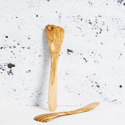 Olive Wood Spatula & Fork Set