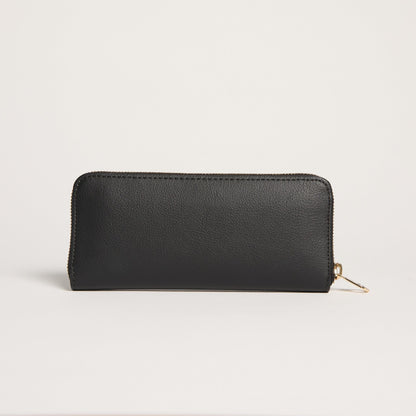 Gala Long Wallet (Black / Lipstick Red)