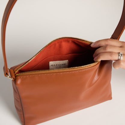 Gala Shoulder Bag (Brown)