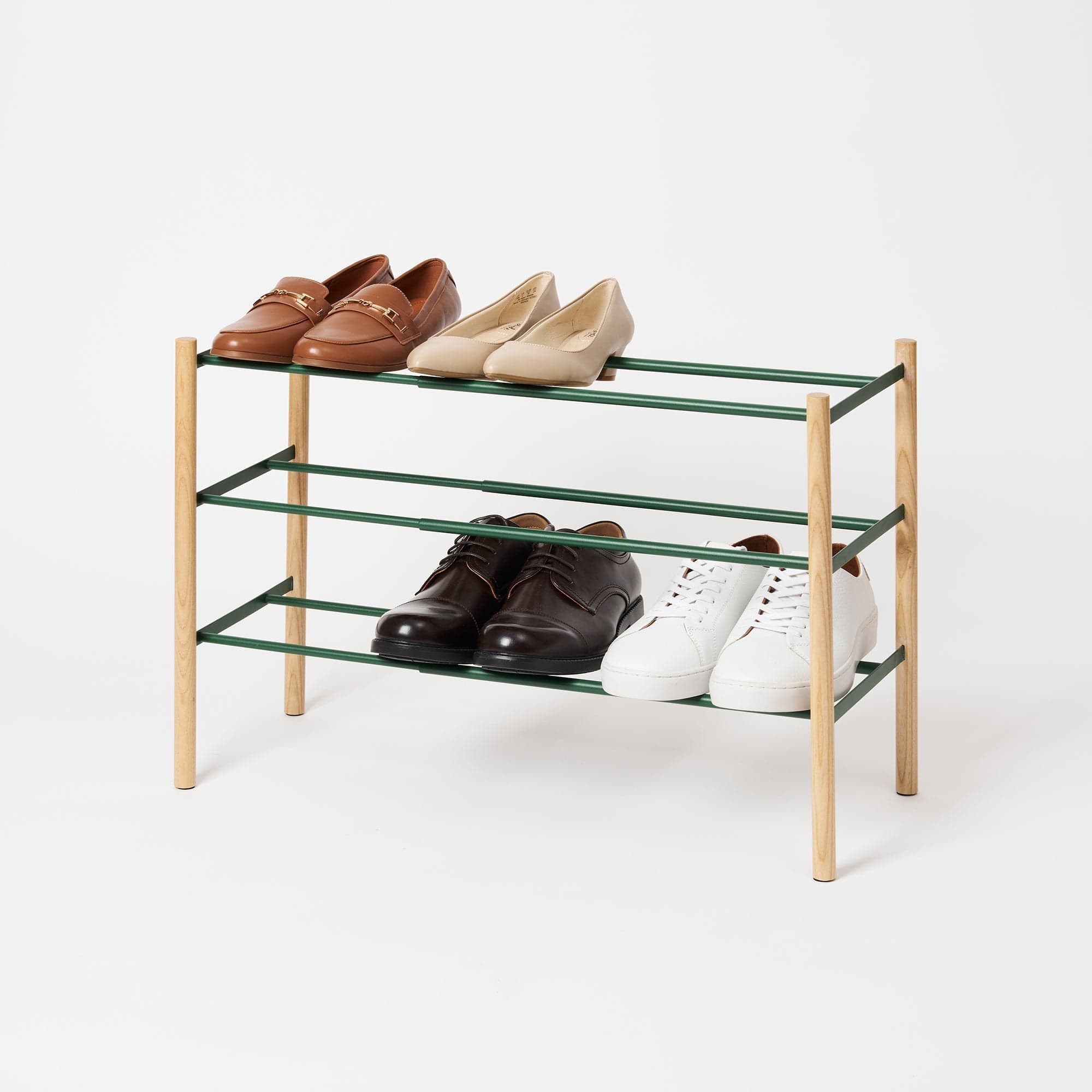 Expandable Shoe Rack (18" H) - Steel - Thumbnail 3