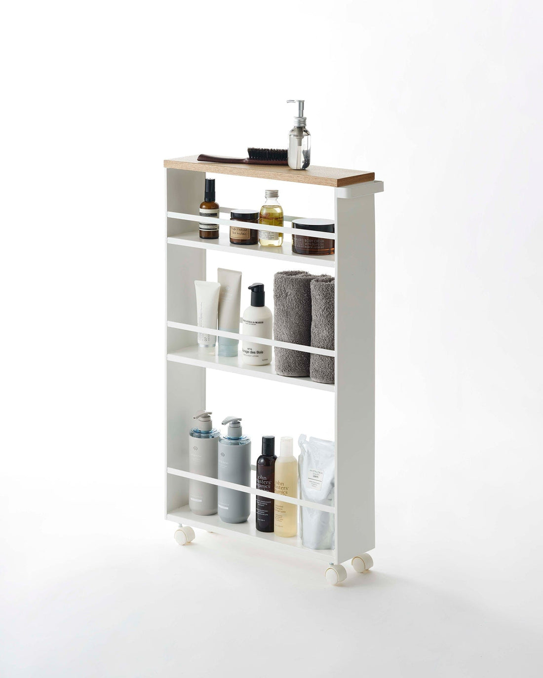 Slim Storage Cart (32&quot; H)  - Steel