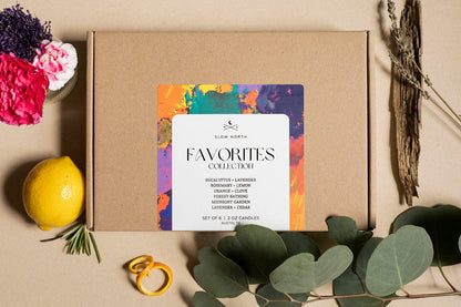 Favorites Collection - 6 Pack Soy Wax Candles